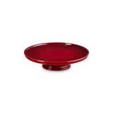 Le Creuset Stoneware Cake Stand in Cerise