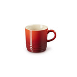Le Creuset Stoneware Cappuccino Mug 200ml in Cerise