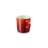 Le Creuset Stoneware Cappuccino Mug 200ml in Cerise