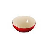 Le Creuset Stoneware Christmas Bowl L'Etoile In Cerise
