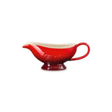 Le Creuset Stoneware Christmas Gravy Jug L'Etoile In Cerise