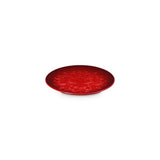 Le Creuset Stoneware Christmas Plate L'Etoile In Cerise