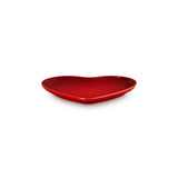 Le Creuset Stoneware Heart Plate 23cm Cerise