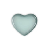 Le Creuset Stoneware Heart Plate, 23cm In Sea Salt