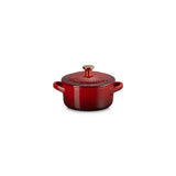Le Creuset Stoneware Holly Petite Casserole in Cerise