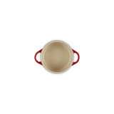 Le Creuset Stoneware Holly Petite Casserole in Cerise