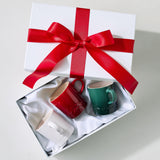 Le Creuset Stoneware Holly Relief 350ml Mug In Artichaut