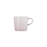 Le Creuset Stoneware Jardin Cappuccino Mug 200ml In Shell Pink