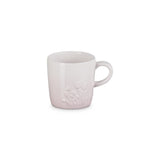 Le Creuset Stoneware Jardin Cappuccino Mug 200ml In Shell Pink