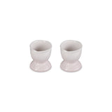 Le Creuset Stoneware Jardin Set of 2 Egg Cups In Shell Pink