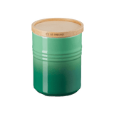 Le Creuset Stoneware Medium Storage Jar Bamboo Green