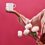 Le Creuset Stoneware London Mug 350ml Heart Decal