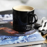 Le Creuset Stoneware Mug, 350ml In Black Onyx