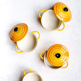 Le Creuset Stoneware Petite Round Casserole, 0.25 L in Nectar