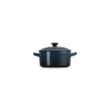 Le Creuset Stoneware Petite Round Casserole In Nuit