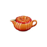 Le Creuset Stoneware Pumpkin Gravy Boat Jug In Volcanic