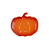 Le Creuset Stoneware Pumpkin Serving Plate In Volcanic, 25cm