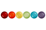 Le Creuset Stoneware Rainbow Set of 6 Cereal Bowls