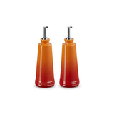 Le Creuset Stoneware Signature Oil and Vinegar Set 300ml in Volcanic