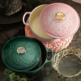 Le Creuset Wicked Collection Glinda Embossed Round Casserole 24cm