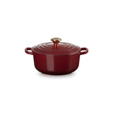 Le Creuset Cast Iron Round Casserole 20cm in Garnet