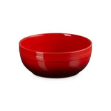 Le Creuset Stoneware Coupe Collection 20cm Serving Bowl In Cerise