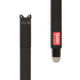 Legami Erasable Black Ink Kitty Pen