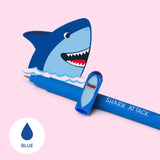 Legami Erasable Blue Ink Shark Pen