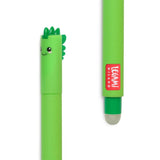 Legami Erasable Green Ink Dino Pen