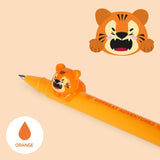 Legami Lovely Friends Orange Ink Tiger Gel Pen