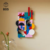 Lego® Art Modern Art Colourful Abstract Wall Canvas Set 31210