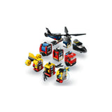 LEGO City Helicopter, Fire Truck & Submarine Remix