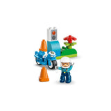 LEGO DUPLO Blue Police Motorcycle