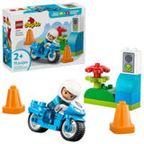 LEGO DUPLO Blue Police Motorcycle