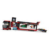 LEGO F1® Truck with RB20 & AMR24 F1® Cars
