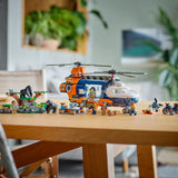 LEGO® Jungle Explorer Helicopter at Base Camp