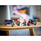 LEGO® Marvel Black Widow & Captain America Motorbikes