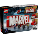 LEGO MARVEL Logo & Minifigures