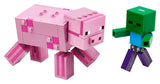 LEGO® Minecraft Bigfig Pig With Baby Zombie