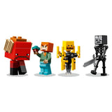 LEGO Minecraft - The Nether Lava Battle