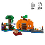LEGO Minecraft The Pumpkin Farm Set with Steve Figure