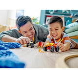 LEGO® NINJAGO® Kai and Ras’s Car and Bike Battle