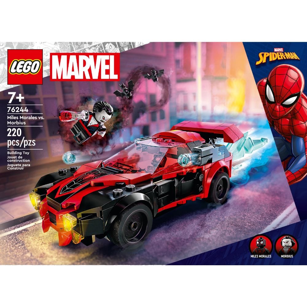 LEGO® Super Heroes Miles Morales Car And Villan