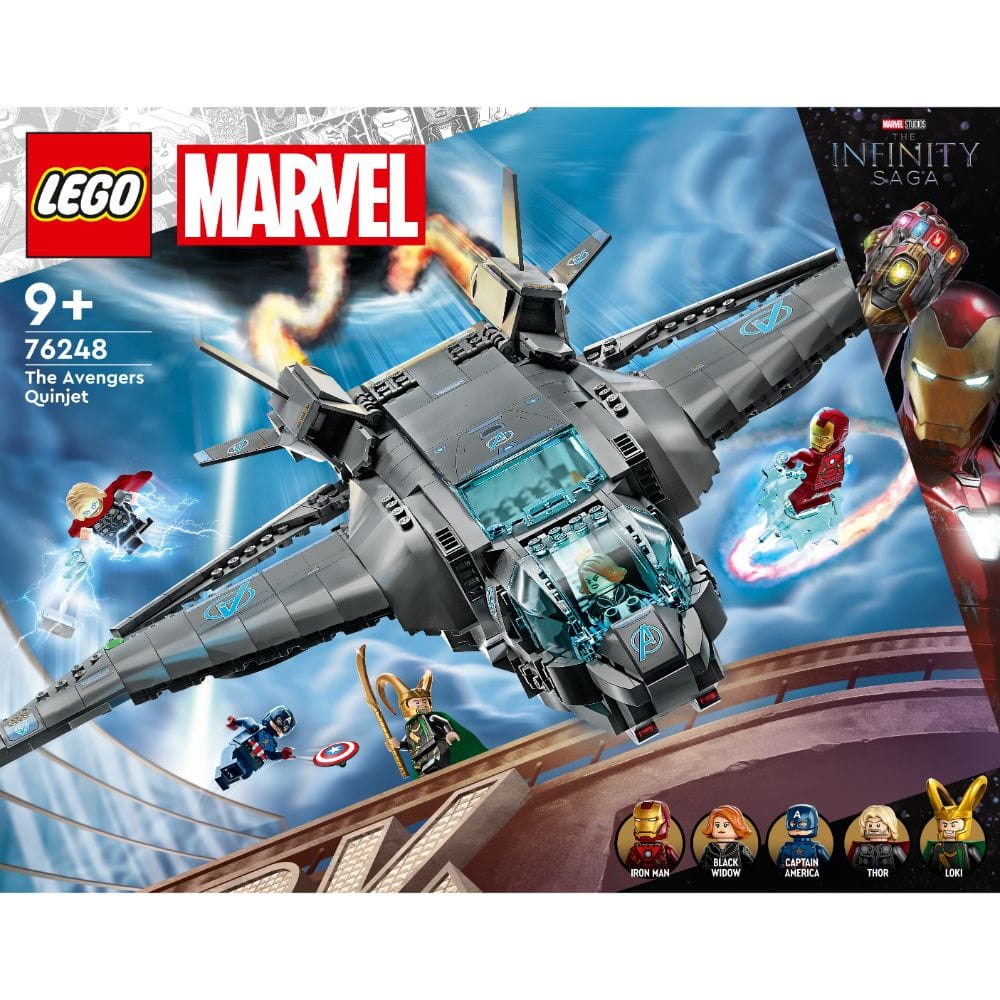 Ubuy Galaxy Zega Cars Quinjet Lego Avengers Endgame 2019 Avengers