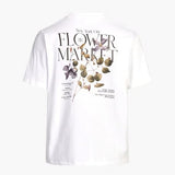 Les Deux Brady Flowermarket T-Shirt In White
