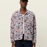 Les Deux Hugh Jacquard Overshirt in Ivory