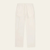 Les Deux Patrick Linen Pants Loose Fit in Eggnog White