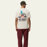 Les Deux Record T-Shirt In Ivory