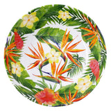 Les Jardins de la Comtesse Exotic Flowers Large salad bowl in melamine with flowers - Ø 31 cm