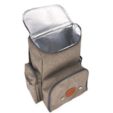 Les Jardins de la Comtesse Picnic Backpack "Escapade" Brown - 4 persons